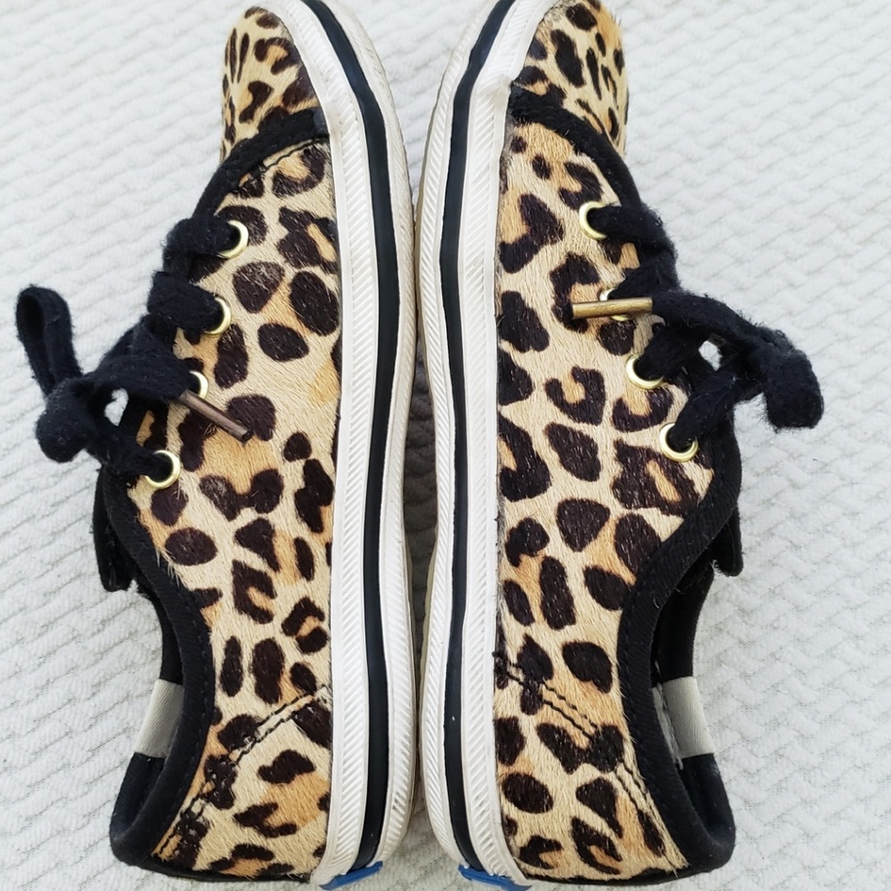 KEDS x KATE SPADE CALF-HAIR VELCRO